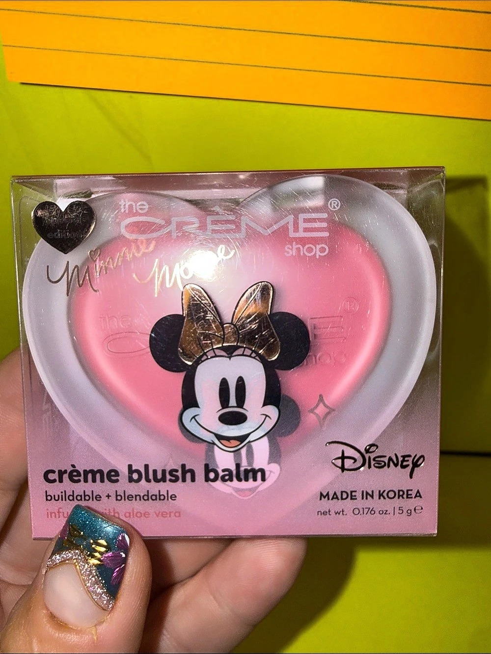 the Crème Shop Minnie Mouse Crème Blush Balm Blush Balm in Pink NWT